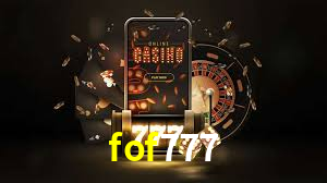 Welcome Bonus fof777